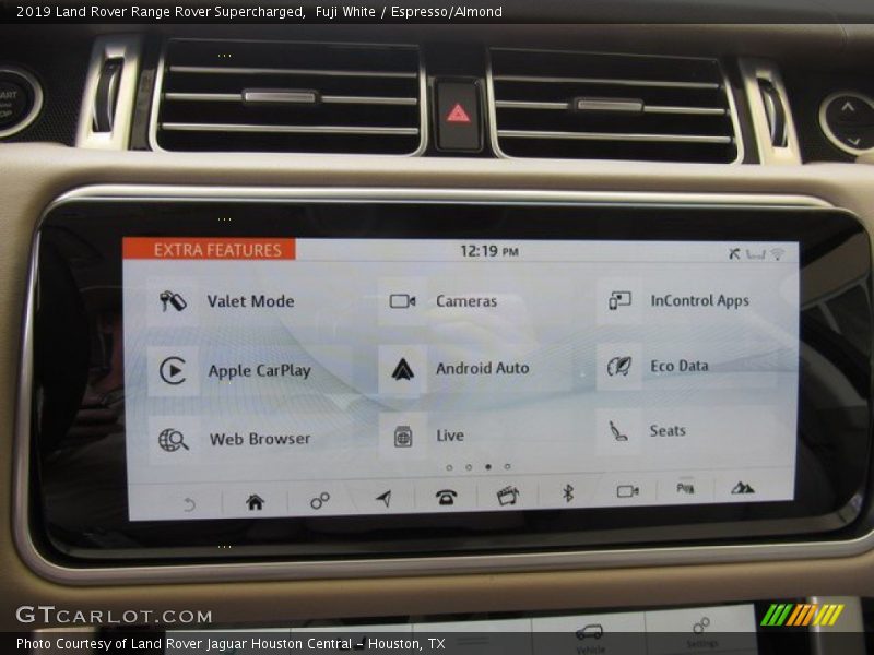 Fuji White / Espresso/Almond 2019 Land Rover Range Rover Supercharged