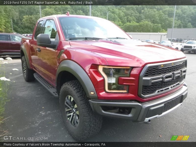 Ruby Red / Black 2019 Ford F150 SVT Raptor SuperCab 4x4