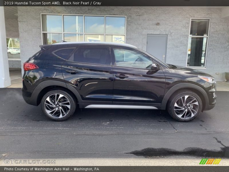 Black Noir Pearl / Gray 2019 Hyundai Tucson Sport AWD