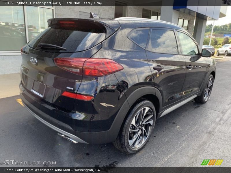 Black Noir Pearl / Gray 2019 Hyundai Tucson Sport AWD