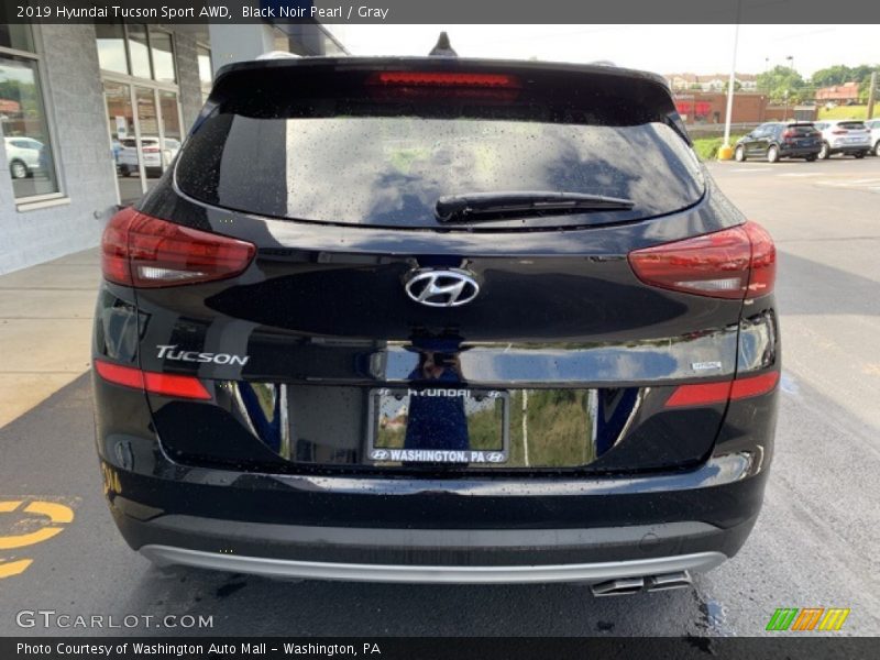 Black Noir Pearl / Gray 2019 Hyundai Tucson Sport AWD