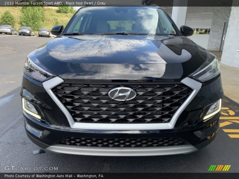 Black Noir Pearl / Gray 2019 Hyundai Tucson Sport AWD