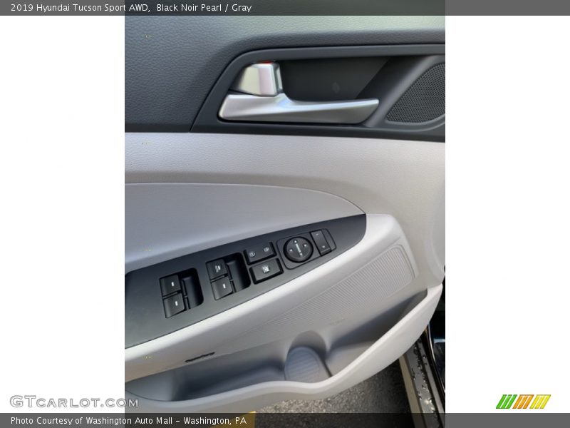 Black Noir Pearl / Gray 2019 Hyundai Tucson Sport AWD