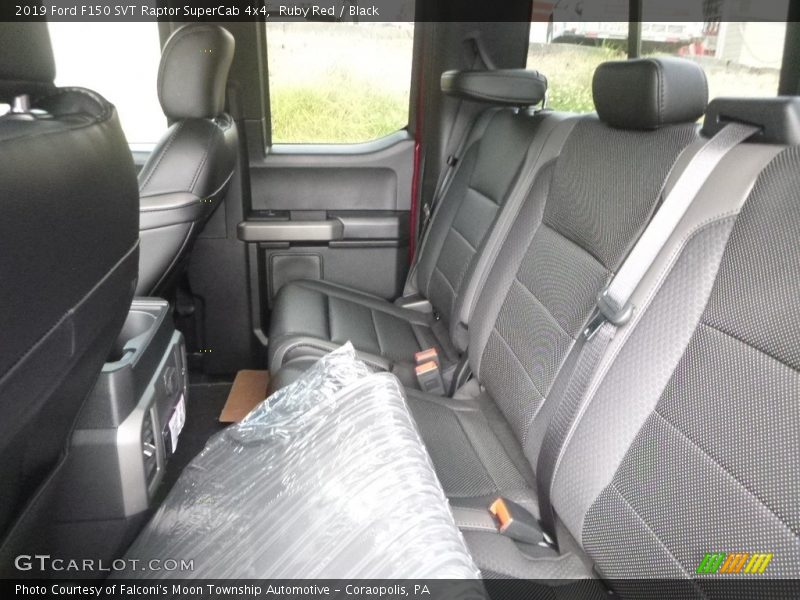 Rear Seat of 2019 F150 SVT Raptor SuperCab 4x4
