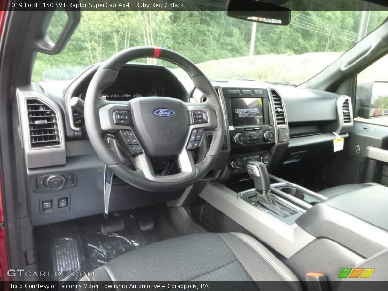  2019 F150 SVT Raptor SuperCab 4x4 Black Interior