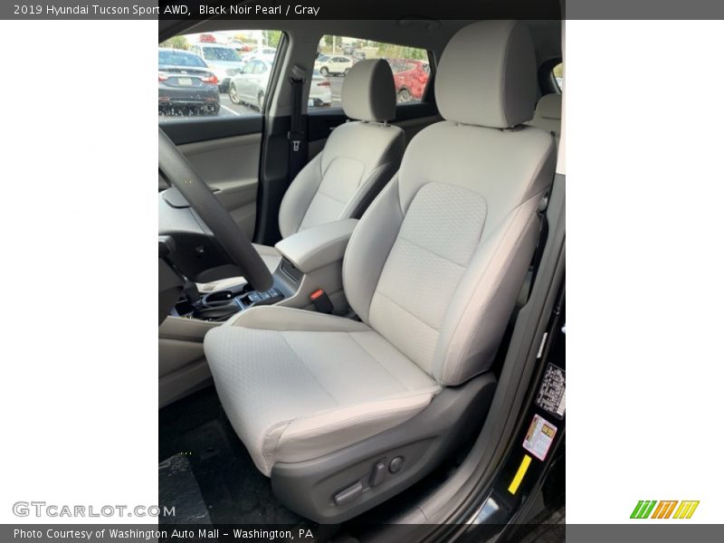 Black Noir Pearl / Gray 2019 Hyundai Tucson Sport AWD