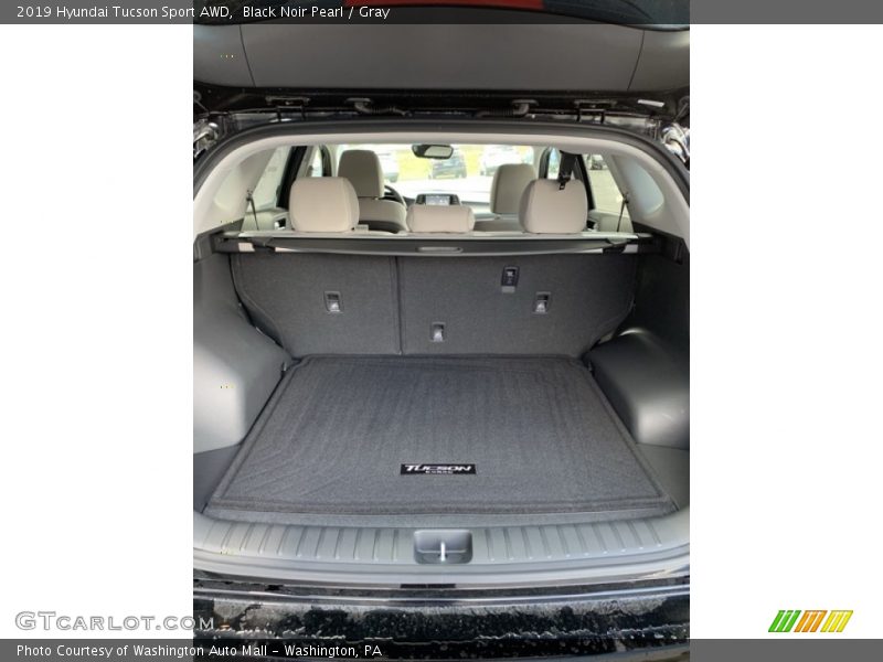 Black Noir Pearl / Gray 2019 Hyundai Tucson Sport AWD