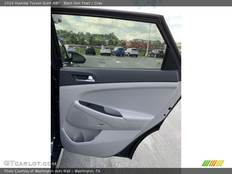 Black Noir Pearl / Gray 2019 Hyundai Tucson Sport AWD