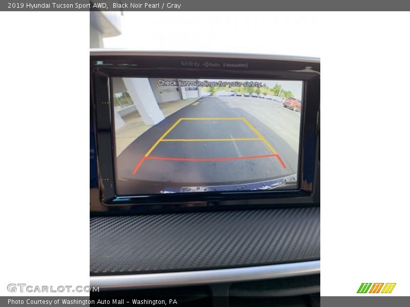 Black Noir Pearl / Gray 2019 Hyundai Tucson Sport AWD