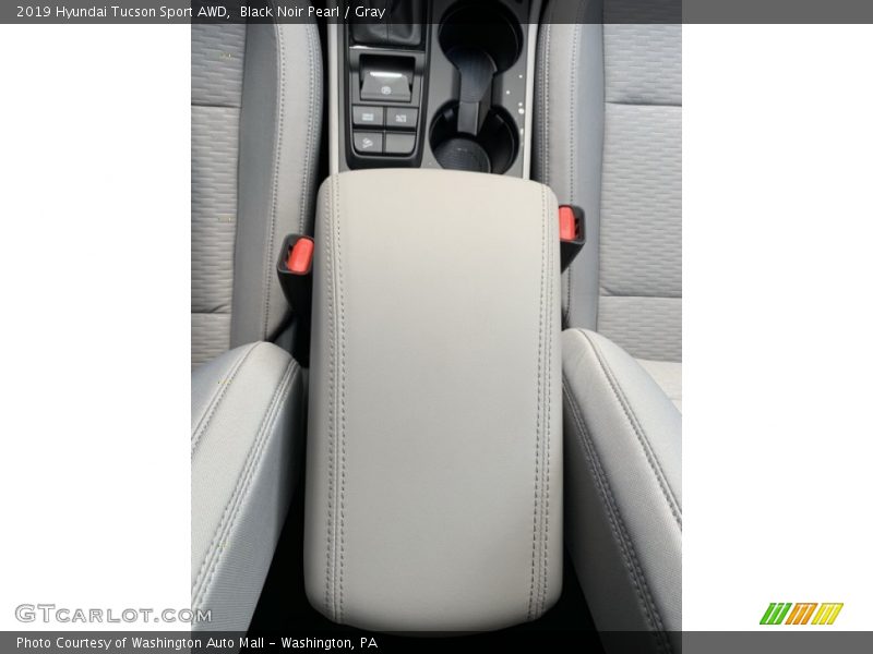 Black Noir Pearl / Gray 2019 Hyundai Tucson Sport AWD