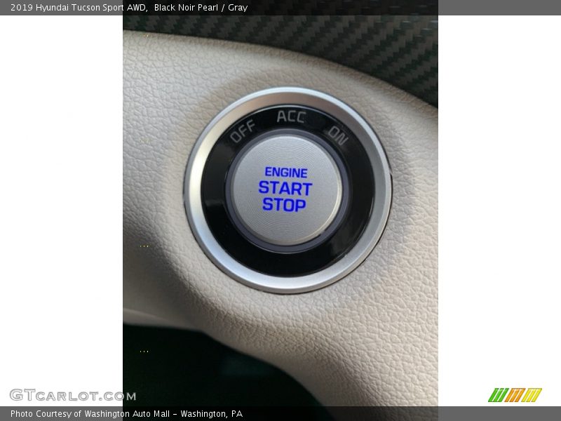 Black Noir Pearl / Gray 2019 Hyundai Tucson Sport AWD