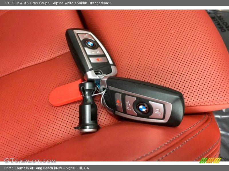 Keys of 2017 M6 Gran Coupe
