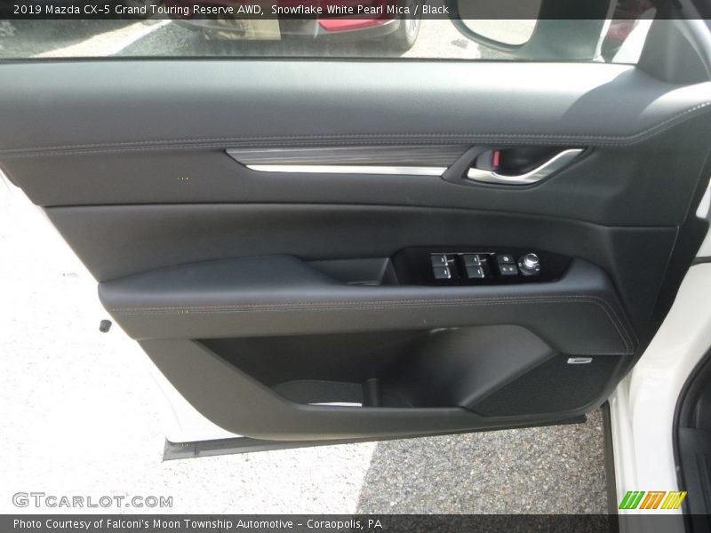 Snowflake White Pearl Mica / Black 2019 Mazda CX-5 Grand Touring Reserve AWD