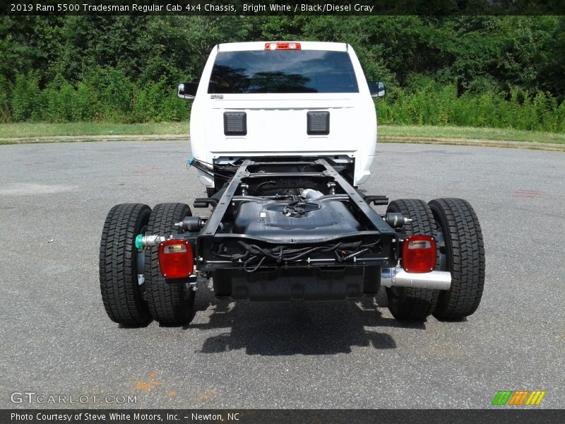 Bright White / Black/Diesel Gray 2019 Ram 5500 Tradesman Regular Cab 4x4 Chassis