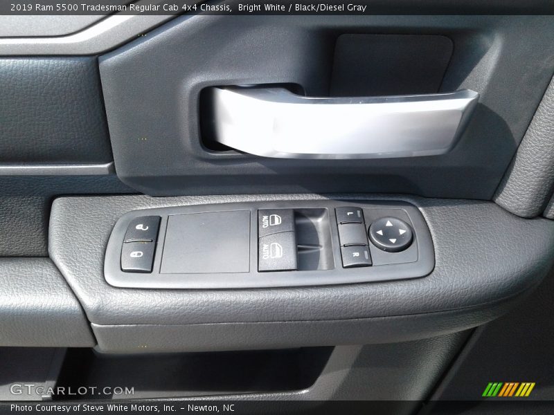 Bright White / Black/Diesel Gray 2019 Ram 5500 Tradesman Regular Cab 4x4 Chassis