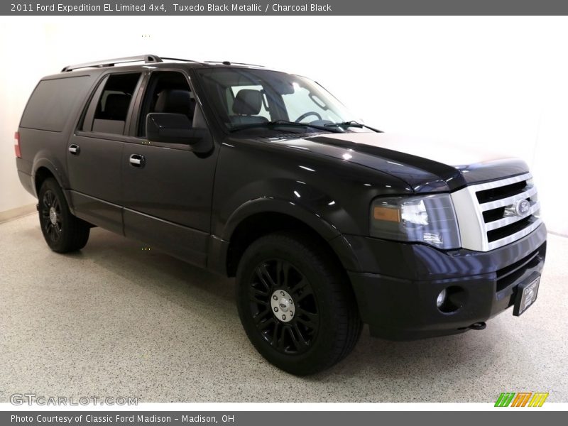 Tuxedo Black Metallic / Charcoal Black 2011 Ford Expedition EL Limited 4x4