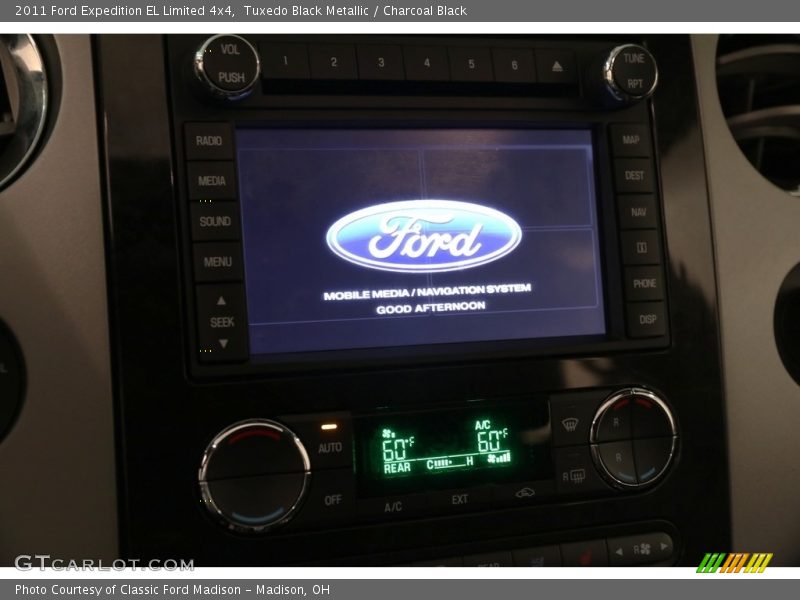 Tuxedo Black Metallic / Charcoal Black 2011 Ford Expedition EL Limited 4x4