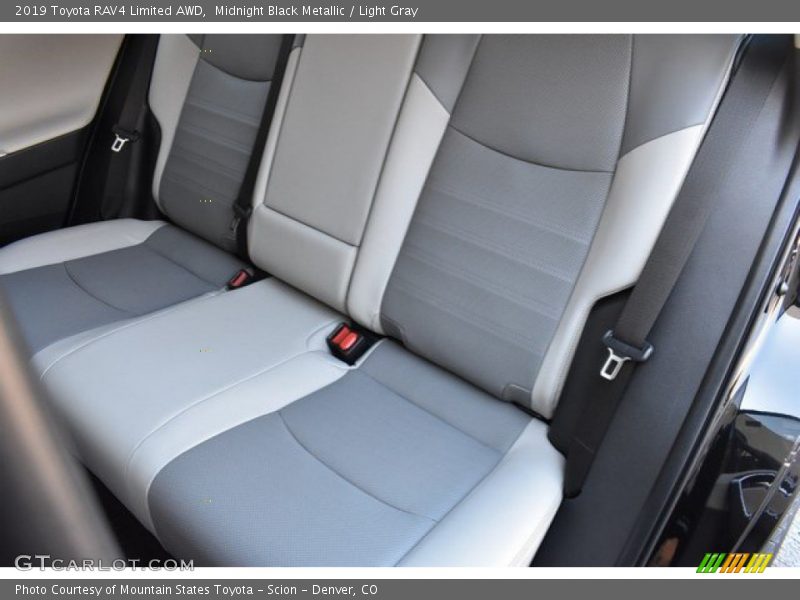 Midnight Black Metallic / Light Gray 2019 Toyota RAV4 Limited AWD
