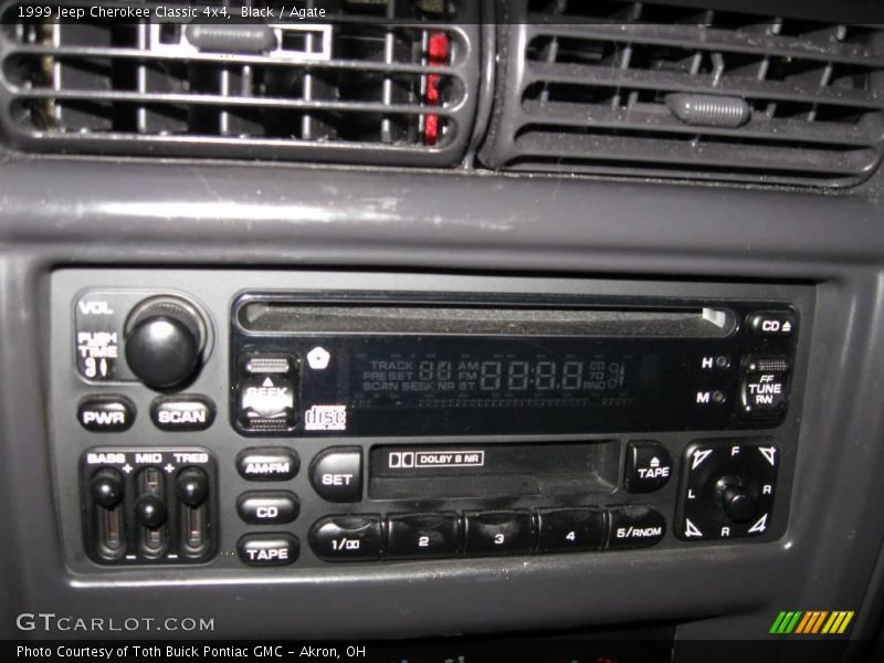 Black / Agate 1999 Jeep Cherokee Classic 4x4