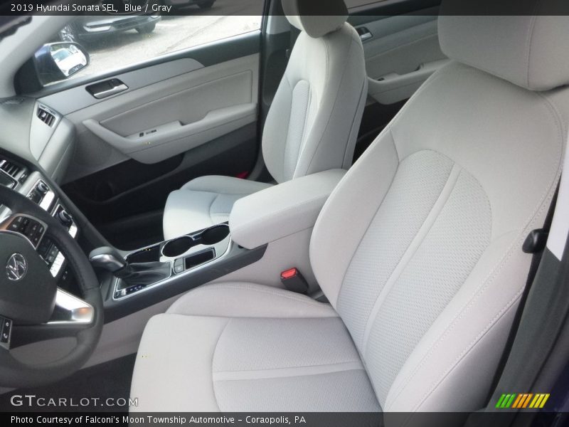 Blue / Gray 2019 Hyundai Sonata SEL