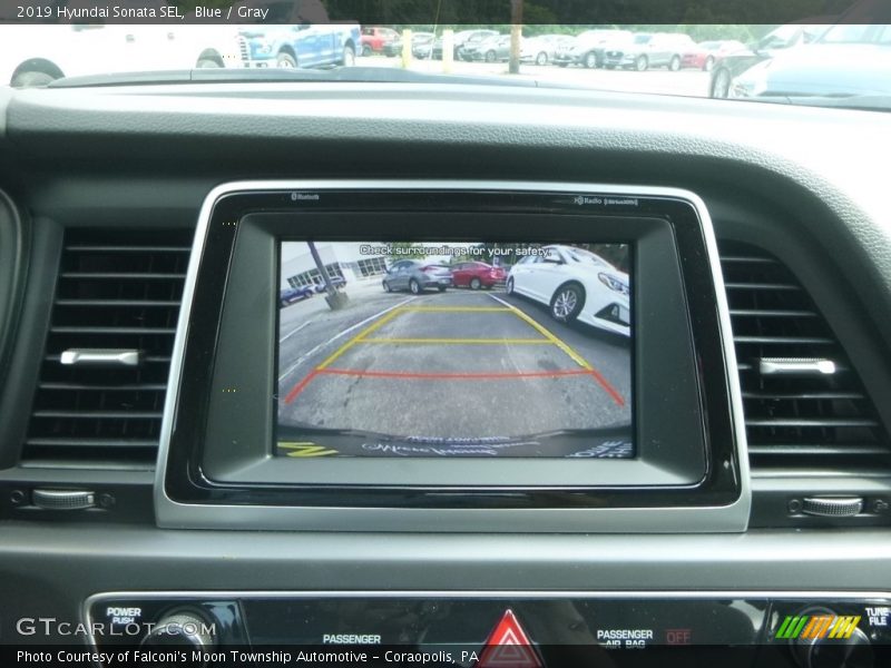 Blue / Gray 2019 Hyundai Sonata SEL