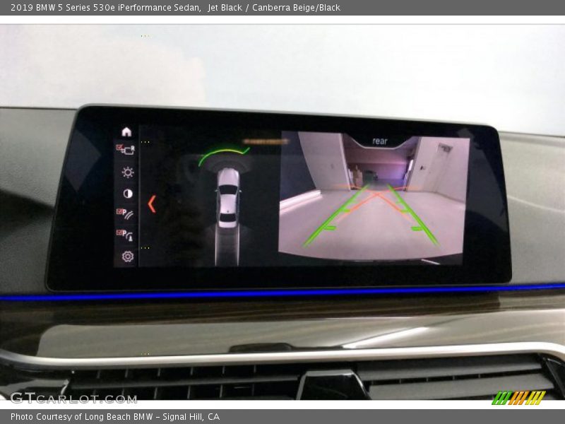 Jet Black / Canberra Beige/Black 2019 BMW 5 Series 530e iPerformance Sedan