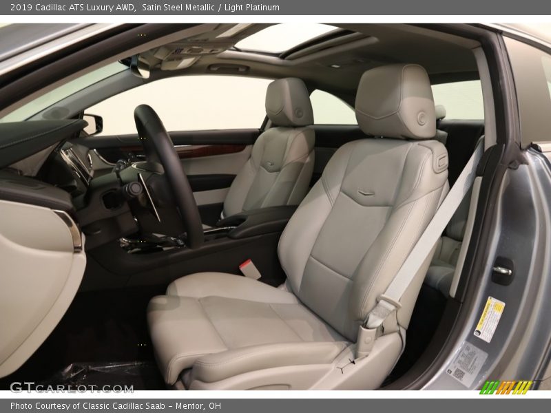  2019 ATS Luxury AWD Light Platinum Interior