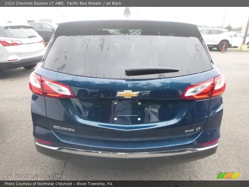 Pacific Blue Metallic / Jet Black 2020 Chevrolet Equinox LT AWD