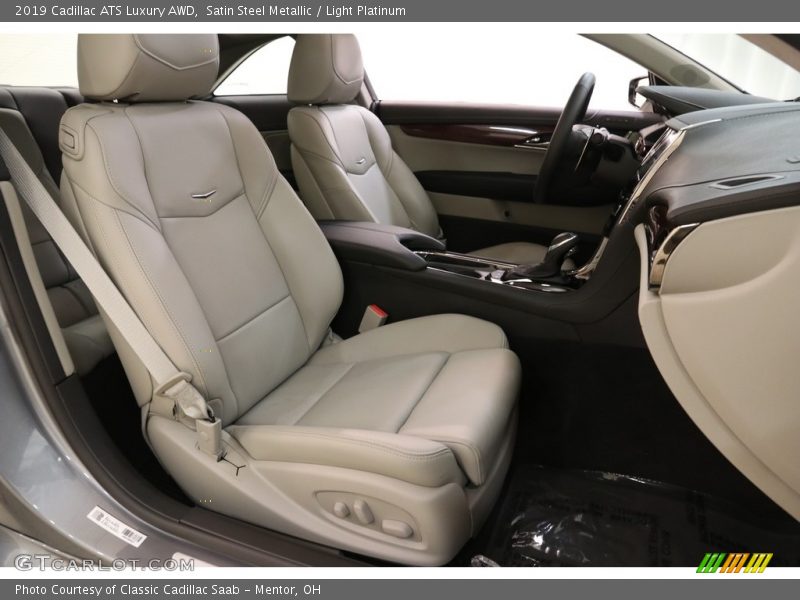 Front Seat of 2019 ATS Luxury AWD