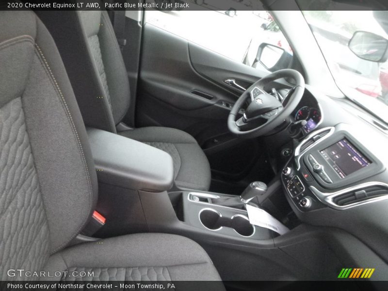 Pacific Blue Metallic / Jet Black 2020 Chevrolet Equinox LT AWD
