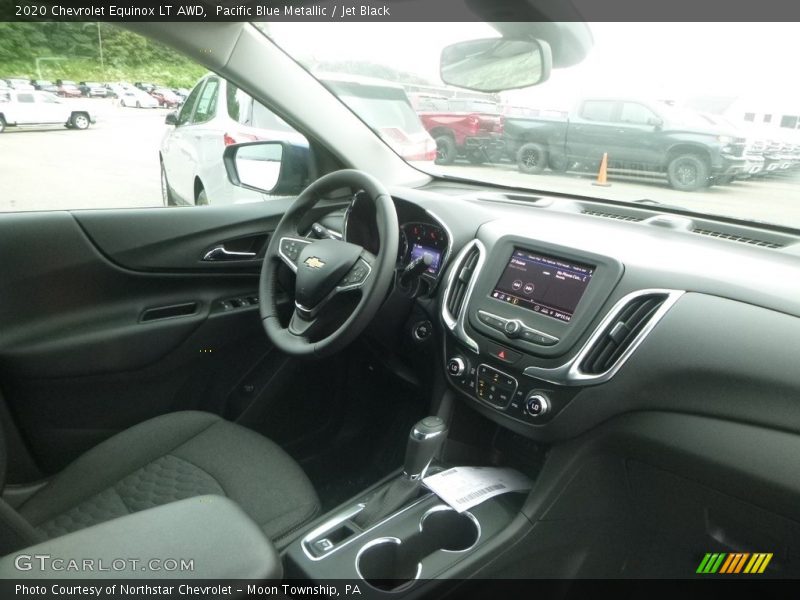 Pacific Blue Metallic / Jet Black 2020 Chevrolet Equinox LT AWD