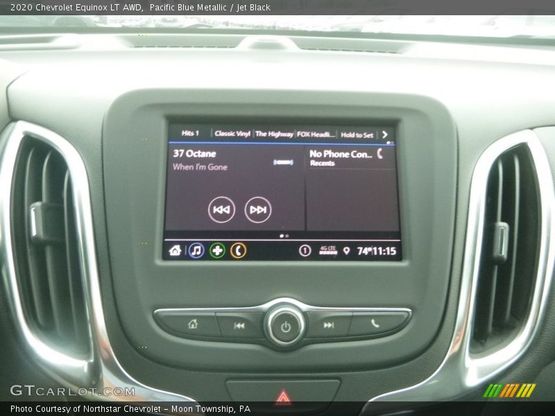 Controls of 2020 Equinox LT AWD