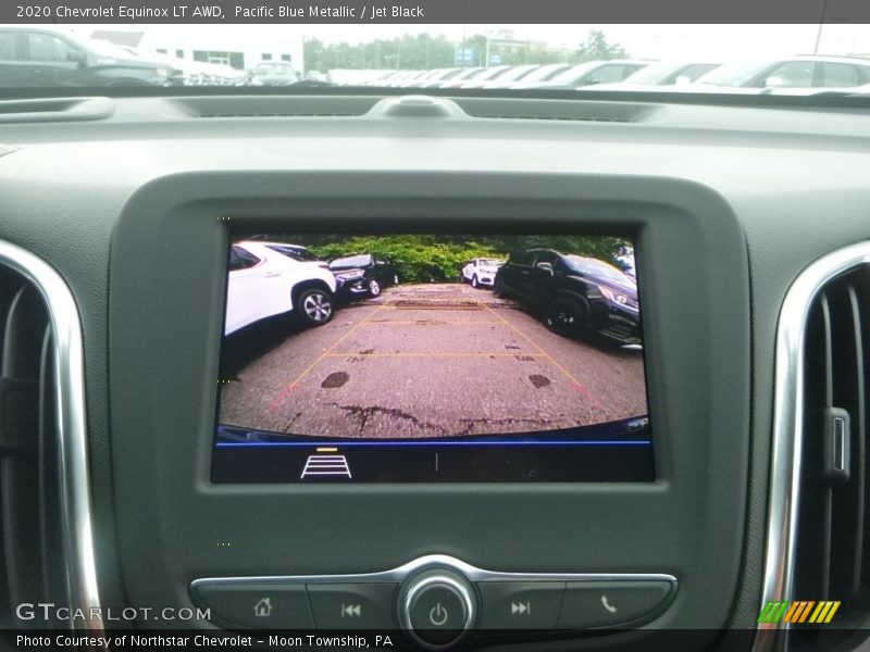 Pacific Blue Metallic / Jet Black 2020 Chevrolet Equinox LT AWD