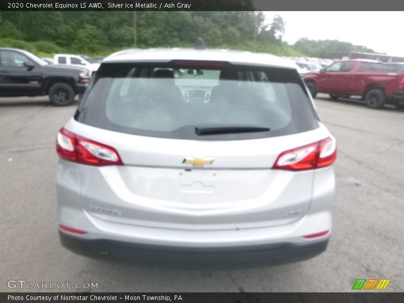 Silver Ice Metallic / Ash Gray 2020 Chevrolet Equinox LS AWD