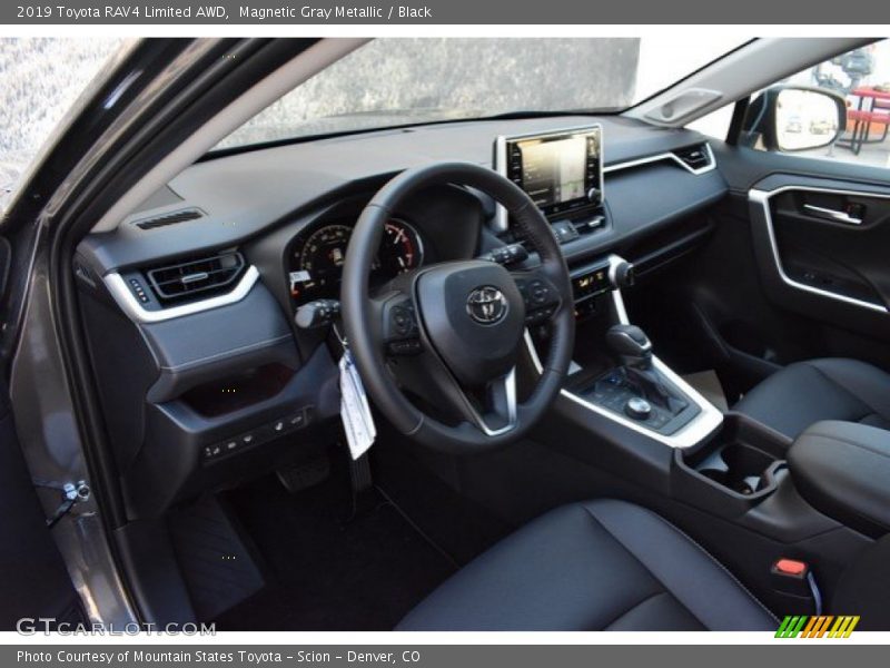 Magnetic Gray Metallic / Black 2019 Toyota RAV4 Limited AWD