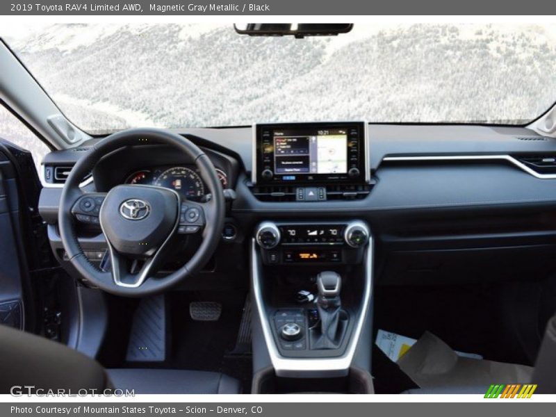 Magnetic Gray Metallic / Black 2019 Toyota RAV4 Limited AWD