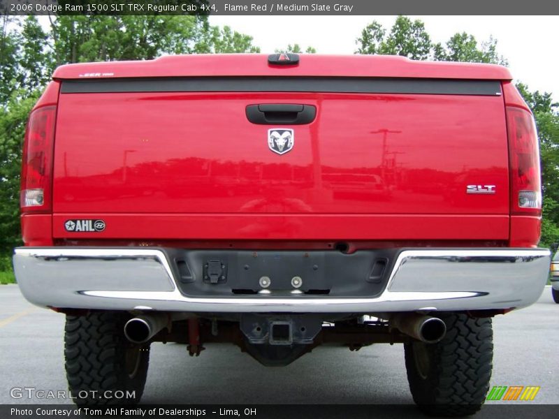 Flame Red / Medium Slate Gray 2006 Dodge Ram 1500 SLT TRX Regular Cab 4x4