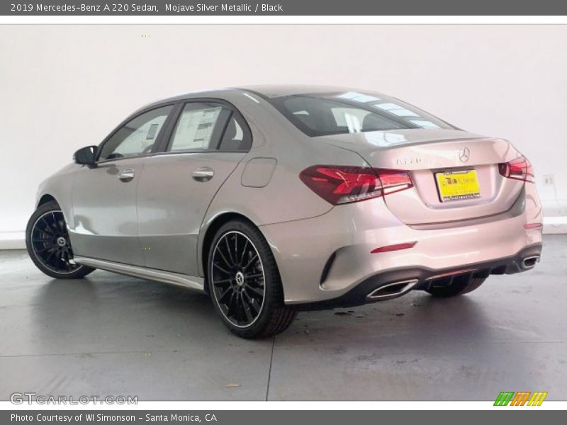 Mojave Silver Metallic / Black 2019 Mercedes-Benz A 220 Sedan