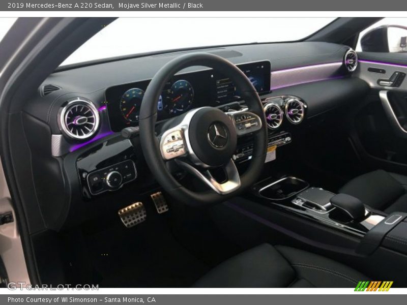 Mojave Silver Metallic / Black 2019 Mercedes-Benz A 220 Sedan