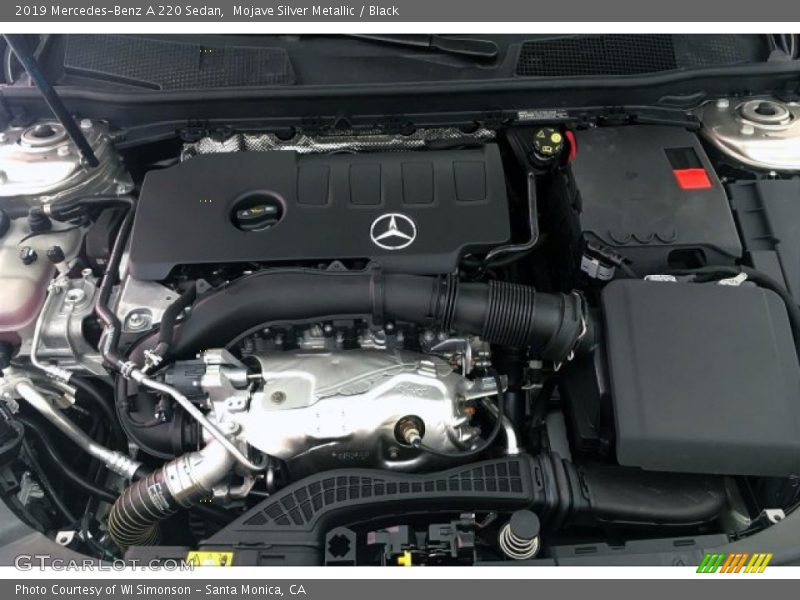 Mojave Silver Metallic / Black 2019 Mercedes-Benz A 220 Sedan