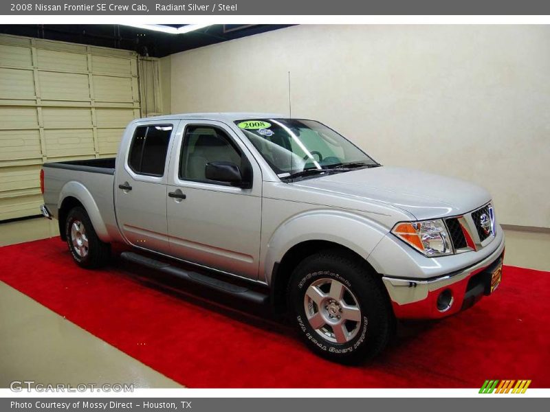 Radiant Silver / Steel 2008 Nissan Frontier SE Crew Cab