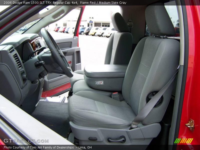 Flame Red / Medium Slate Gray 2006 Dodge Ram 1500 SLT TRX Regular Cab 4x4