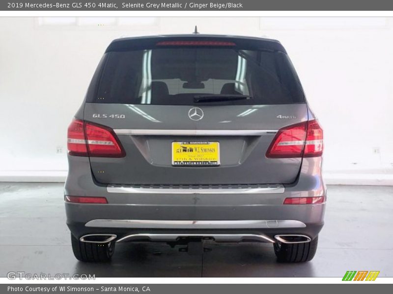 Selenite Grey Metallic / Ginger Beige/Black 2019 Mercedes-Benz GLS 450 4Matic