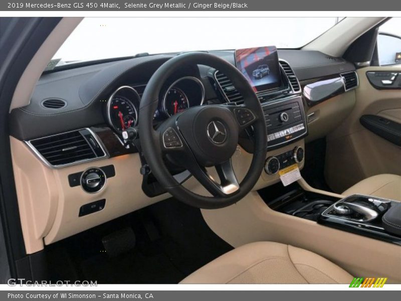 Selenite Grey Metallic / Ginger Beige/Black 2019 Mercedes-Benz GLS 450 4Matic