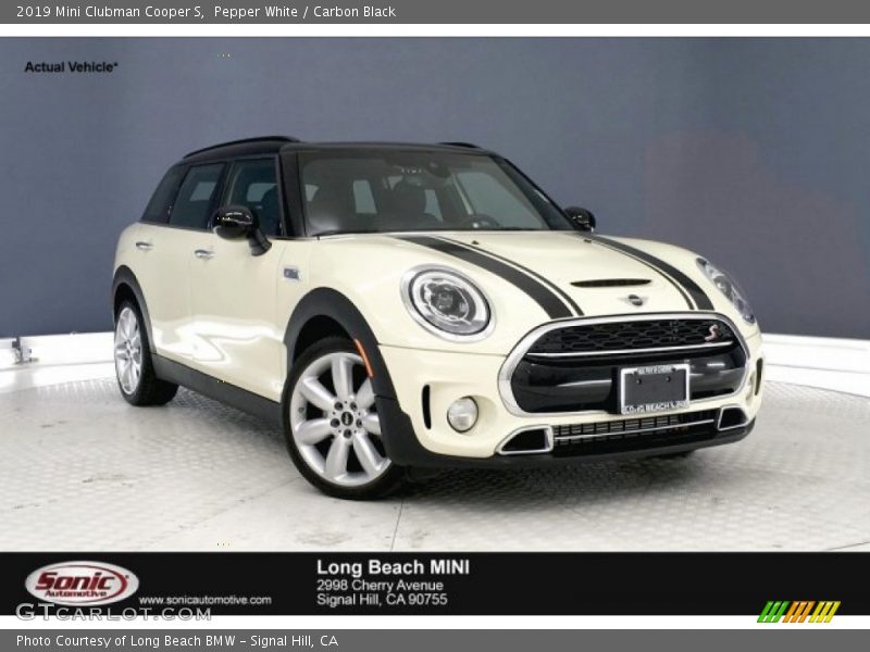 Pepper White / Carbon Black 2019 Mini Clubman Cooper S