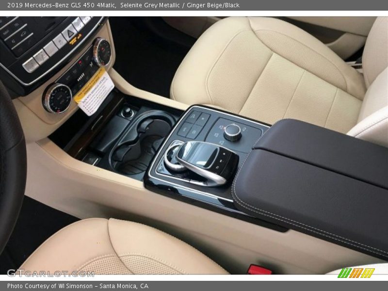 Selenite Grey Metallic / Ginger Beige/Black 2019 Mercedes-Benz GLS 450 4Matic