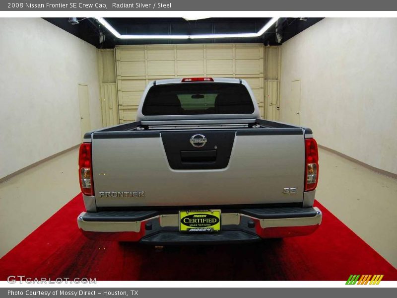 Radiant Silver / Steel 2008 Nissan Frontier SE Crew Cab