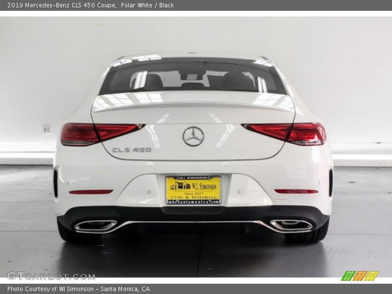 Polar White / Black 2019 Mercedes-Benz CLS 450 Coupe