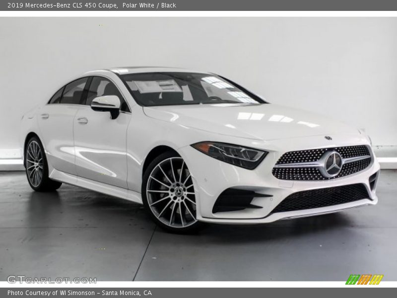 Polar White / Black 2019 Mercedes-Benz CLS 450 Coupe