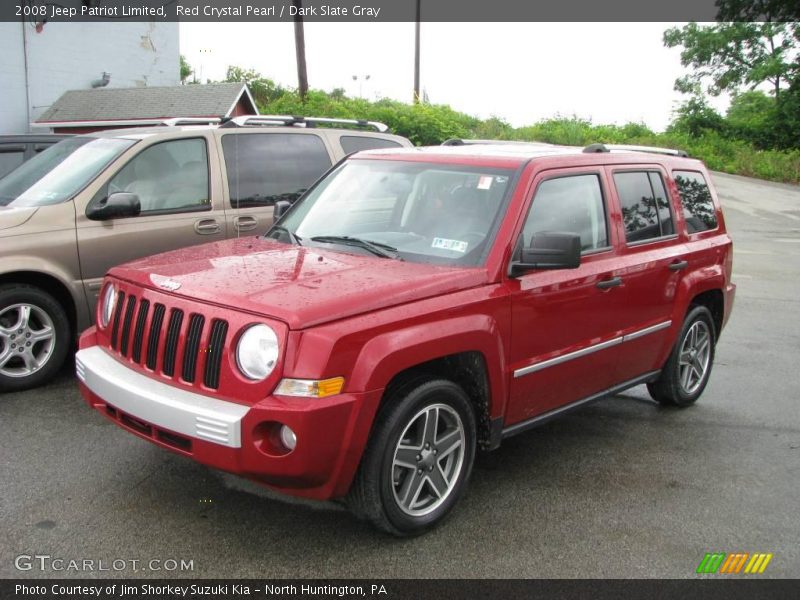 Red Crystal Pearl / Dark Slate Gray 2008 Jeep Patriot Limited